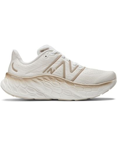 New Balance Fresh Foam X More V4 In Synthetic - White