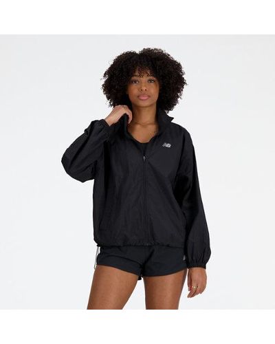 New Balance Athletics packable jacket - Noir
