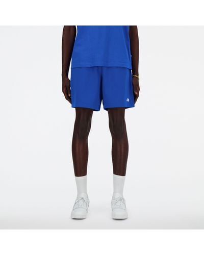 New Balance Sport Essentials French Terry Short 7" - Blue