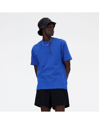 New Balance Athletics Cotton T-shirt - Blue