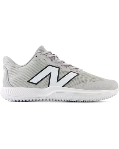 New Balance Fuelcell 4040v7 Turf Sneaker Baseball Shoes - Gray
