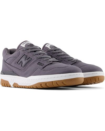 New Balance 550 in grau/weiß - Blau