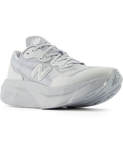 New Balance District Vision X Fuelcell Supercomp Elite V4 In Synthetic - Grey