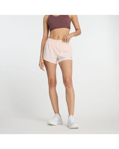 New Balance Rc short 3" in rosa - Pink