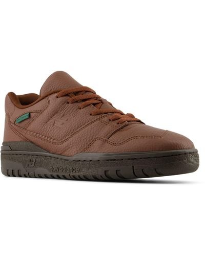 New Balance 550 In Brown/green Leather