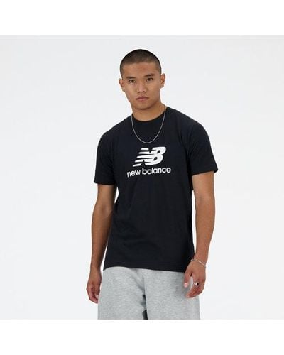 New Balance Sport Essentials Graphic T-Shirt 4 En, Cotton, Taille - Noir