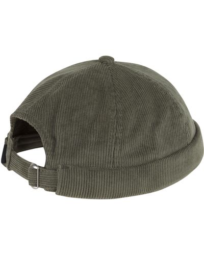 New Balance Washed corduroy docker hat - Grün