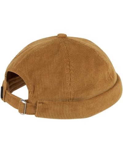 New Balance Washed corduroy docker hat in braun