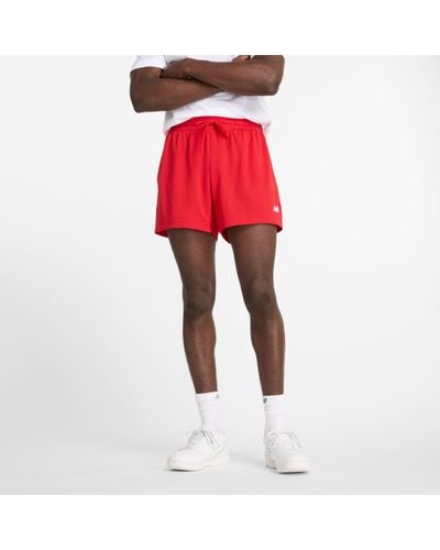 New Balance Sport Essentials Mesh Short 5" - Red