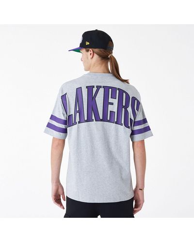 KTZ La Lakers Nba Arch Graphic Oversized T-shirt - Blue