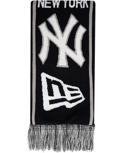 KTZ New York Yankees Mlb Logo Scarf - Black