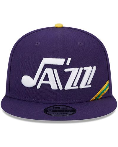 KTZ Utah Jazz Nba Classic 9fifty Snapback Cap - Purple