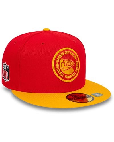 KTZ Kansas City Chiefs Nfl Sideline 2023 59fifty Fitted Cap - Red