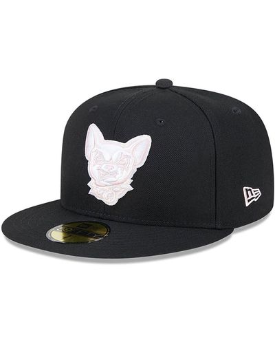 KTZ El Paso Chihuahuas Milb Mother's Day 2024 59fifty Fitted Cap - Black