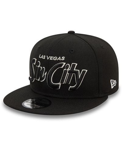 KTZ New Era Las Vegas Sin City 9fifty Snapback Cap - Black