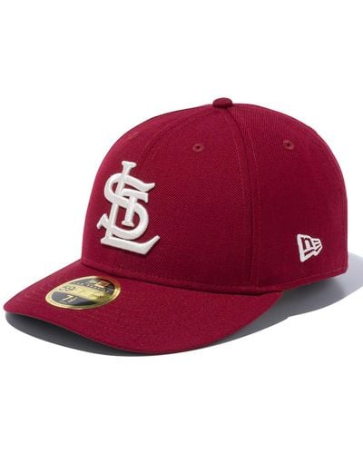 KTZ St. Louis Cardinals New Era Japan Low Profile 59fifty Fitted Cap - Red