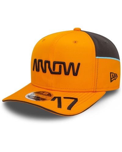 KTZ Mclaren Racing Indy Team Arrow 9fifty Snapback Original Fit Cap - Orange