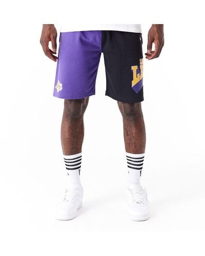 KTZ La Lakers Nba Graphic Shorts - Blue
