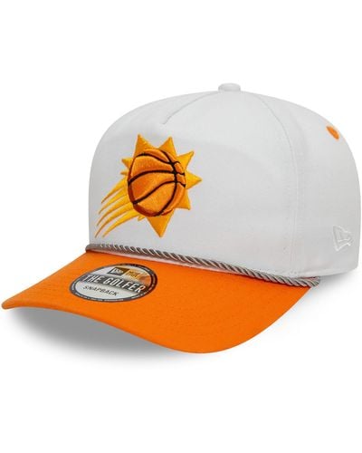KTZ Phoenix Suns Washed Nba Golfer Snapback Cap - Orange