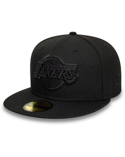 KTZ La Lakers On Nba Essential 59fifty Fitted Cap - Black