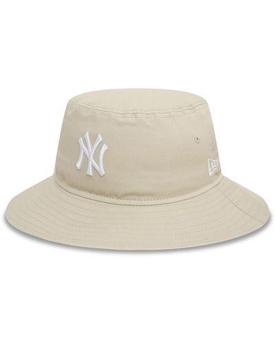 KTZ New York Yankees Womens Mlb Stone Adventure Bucket Hat - Natural