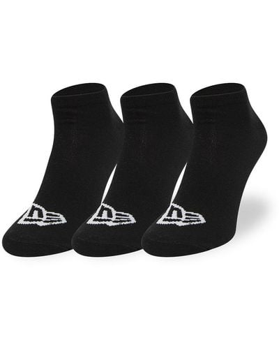 KTZ New Era Flag 3 Pack Trainer Socks - Black