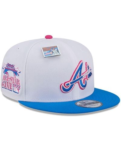 KTZ Atlanta Braves Mlb Big League Chew 9fifty Snapback Cap - Blue