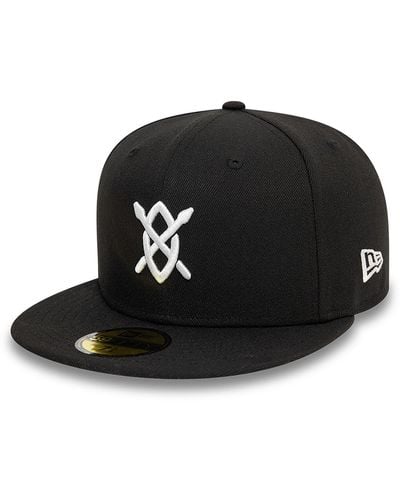 KTZ New Era X Daily Paper 59fifty Fitted Cap - Black