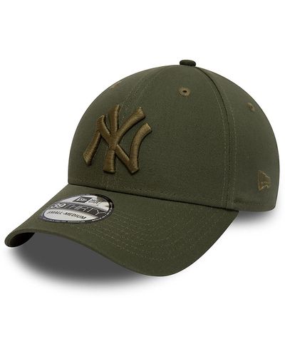 KTZ New York Yankees League Essential 39thirty Stretch Fit Cap - Green