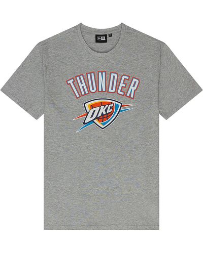KTZ Oklahoma City Thunder Nba T-shirt - Grey