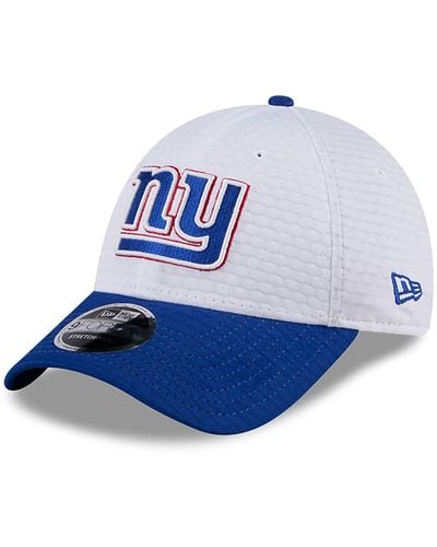 KTZ New York Giants Nfl Training 2024 9forty Stretch Snap Cap - Blue