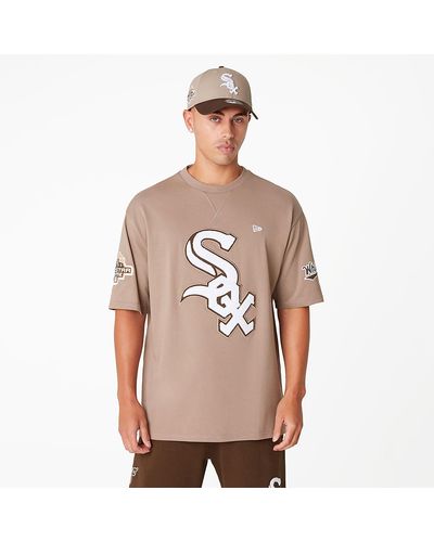 Nike Dri-Fit Chicago White Sox Baseball Gray Black T-Shirt Size Large