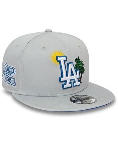 KTZ La Dodgers Mlb Summer Icon 9fifty Snapback Cap - Blue