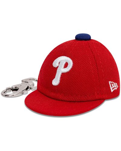 KTZ Philadelphia Phillies Mlb Mini Cap Key Chain - Red