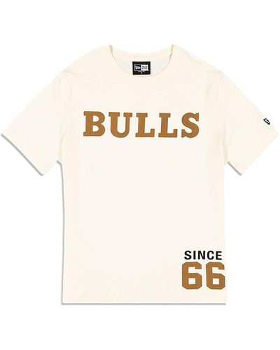 KTZ Chicago Bulls Nba Cord T-shirt - White