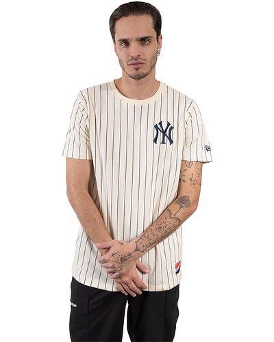 KTZ New York Yankees Mlb Throwback T-shirt - Grey