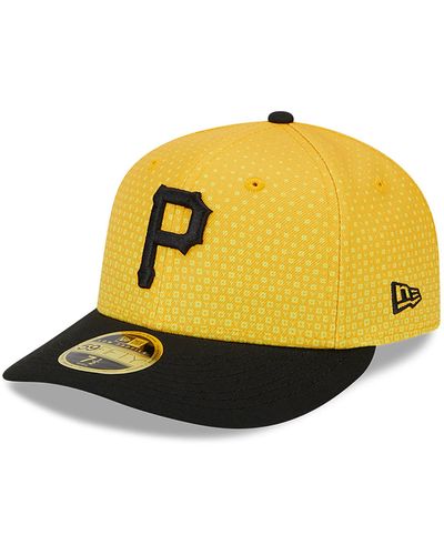 KTZ Pittsburgh Pirates Mlb City Connect 2024 Low Profile 59fifty Fitted Cap - Yellow