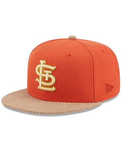 KTZ St. Louis Cardinals Mlb Autumn Wheat Dark 9fifty Snapback Cap - Orange