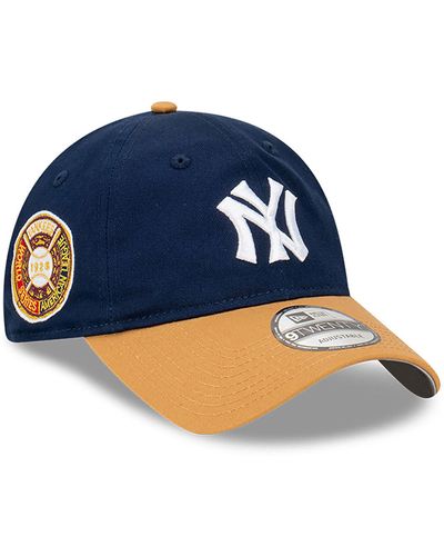 KTZ New York Yankees World Series Dark 9twenty Adjustable Cap - Blue