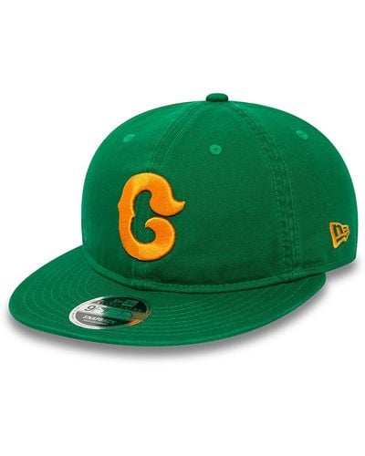KTZ Chicago Cubs Mlb Cooperstown 9fifty Retro Crown Cap - Green