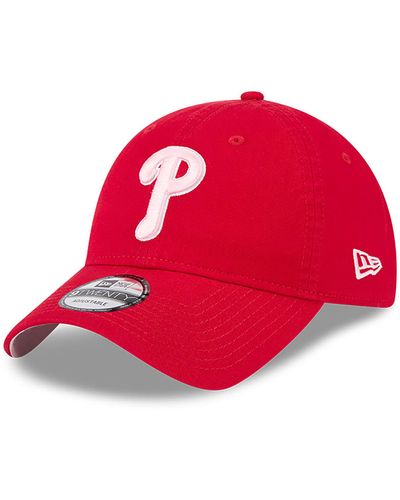 KTZ Philadelphia Phillies Mlb Mother's Day 2024 9twenty Adjustable Cap - Red