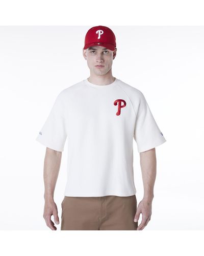 KTZ Philadelphia Phillies Mlb London Games 2024 Jersey T-shirt - White