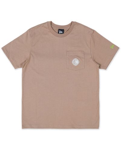 KTZ New Era Earth Day Beige T-shirt - Brown