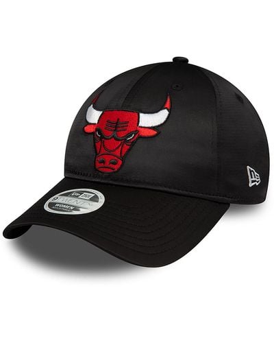 KTZ Chicago Bulls Womens Nba 9twenty Adjustable Cap - Black