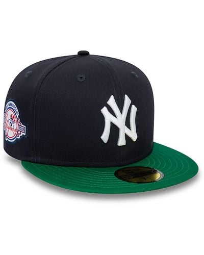 New York Yankees Black and Blue Tint 59FIFTY Fitted Cap