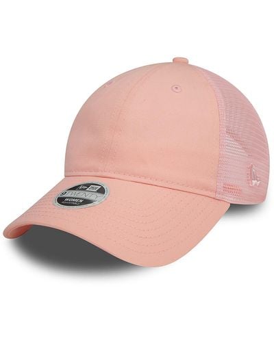 KTZ New Era Womens Pastel 9twenty Trucker Cap - Pink