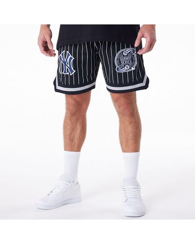 KTZ New York Yankees Pinstripe New Era Australia Shorts - Blue
