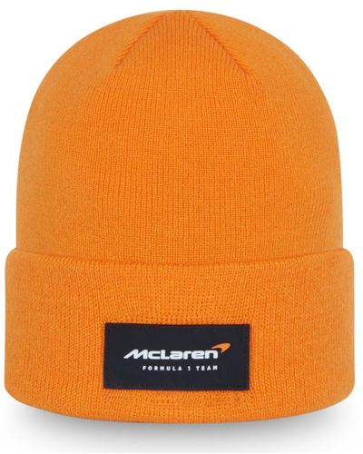 KTZ Mclaren Racing F1 Essential Beanie Hat - Orange