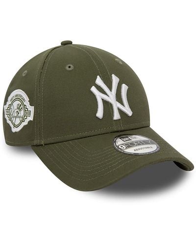 KTZ New York Yankees Mlb Side Patch 9forty Adjustable Cap - Green