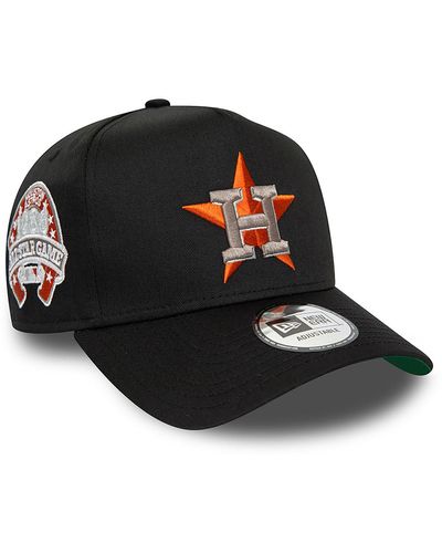 KTZ Houston Astros Mlb Patch E-frame Trucker Cap - Black